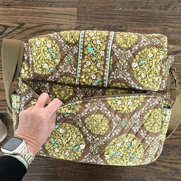 FINAL PRICE! 
Vera Bradley Sittin’ In A Tree Messenger Bag - Picture 5 of 6